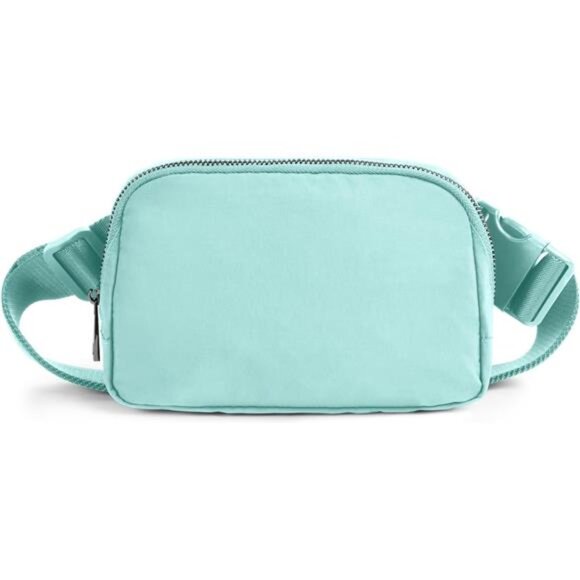 Unisex Mini Belt Bag with Adjustable Strap Icing Blue